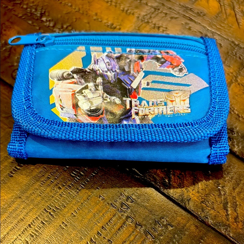 Transformers wallet - mini kids first wallet
